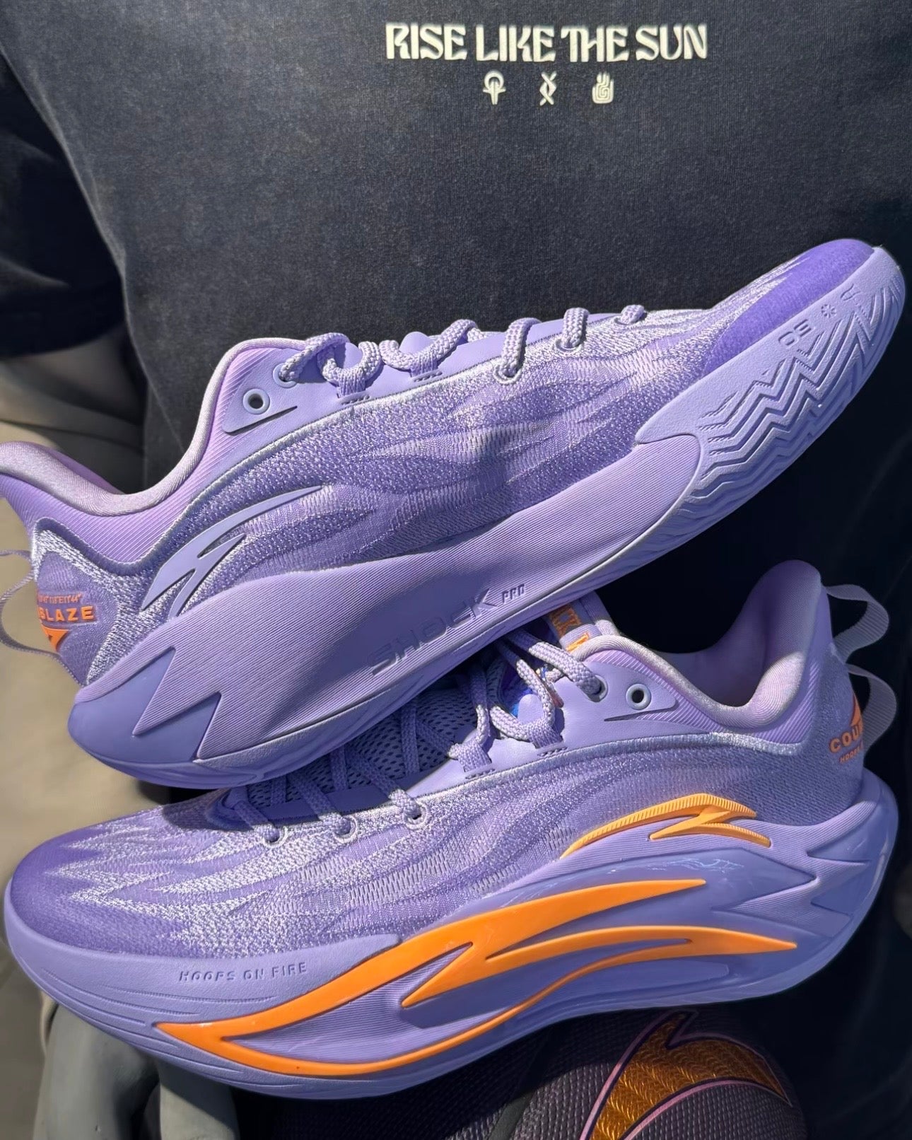 ANTA Shock Wave 7 Pro "Purple/Orange" アンタ 狂潮7 Pro パープル・オレンジ 112621616S-2