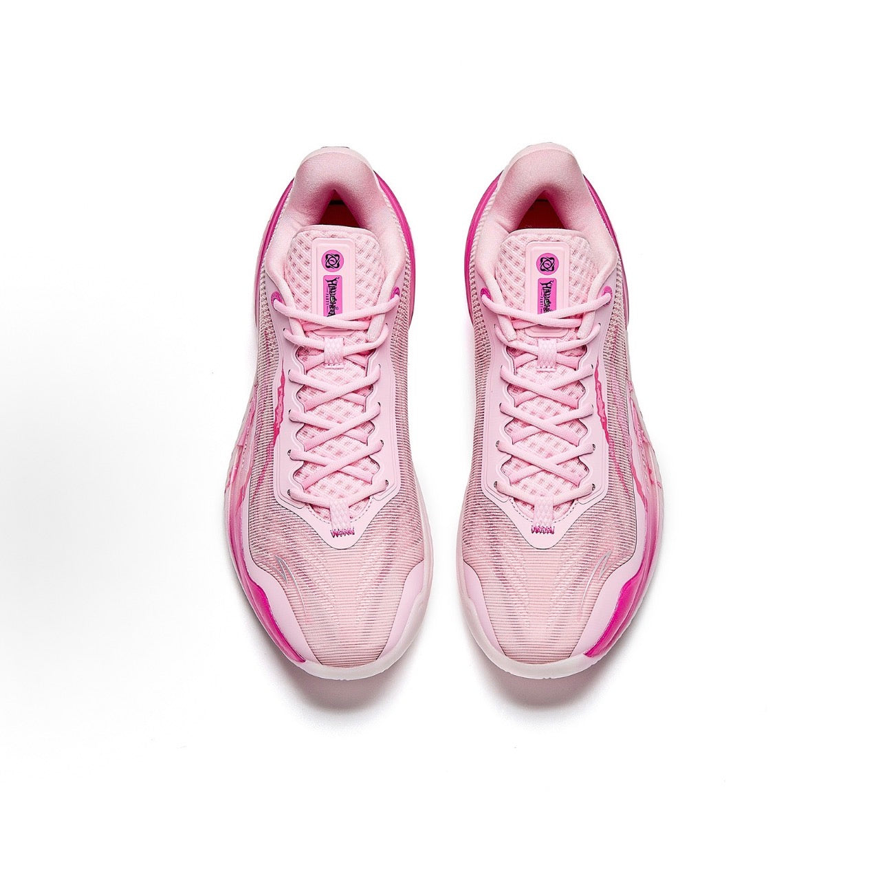 ZAP 3 Pink Purple ライトピンク メッシュアッパー 接写