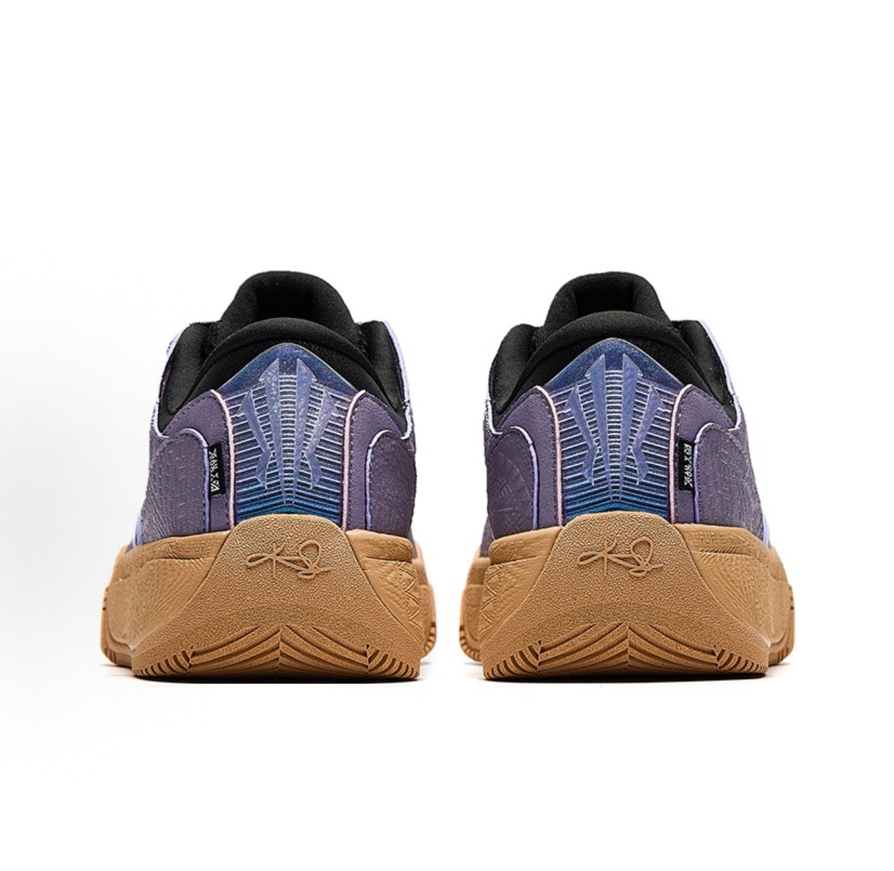 Hélà Code Dusk Purple Kyrie Code ヒール ディテール 接写