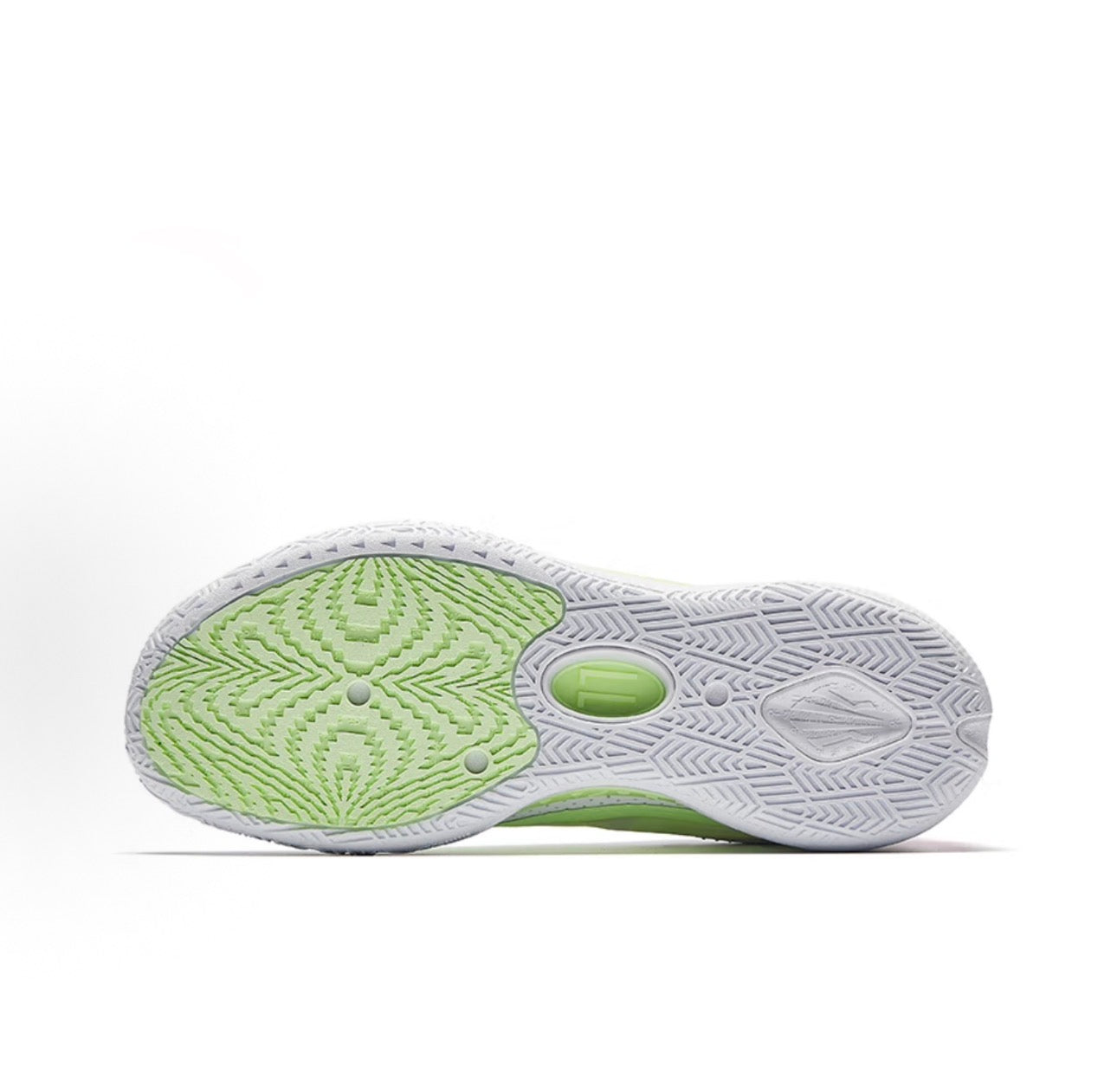 KAI 1 TEAM White Green Grip System ホワイト アウトソール 接写