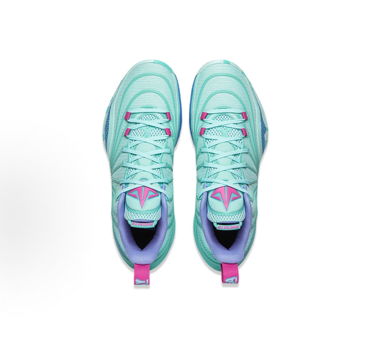 Li-Ning Jimmy Butler Bucket 2 Turquoise 上面 トップビュー BOOMファイバー ターコイズ