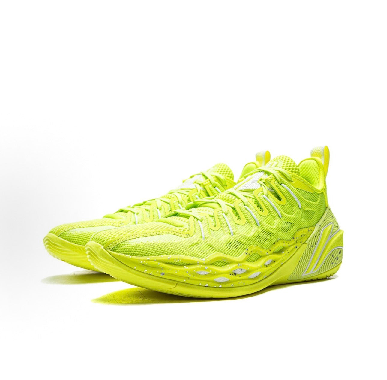 Buffer Lightning with サイズ3 リーニン JB Buckets Tennis バトラー 蛍光イエロー BOOM搭載バッシュ