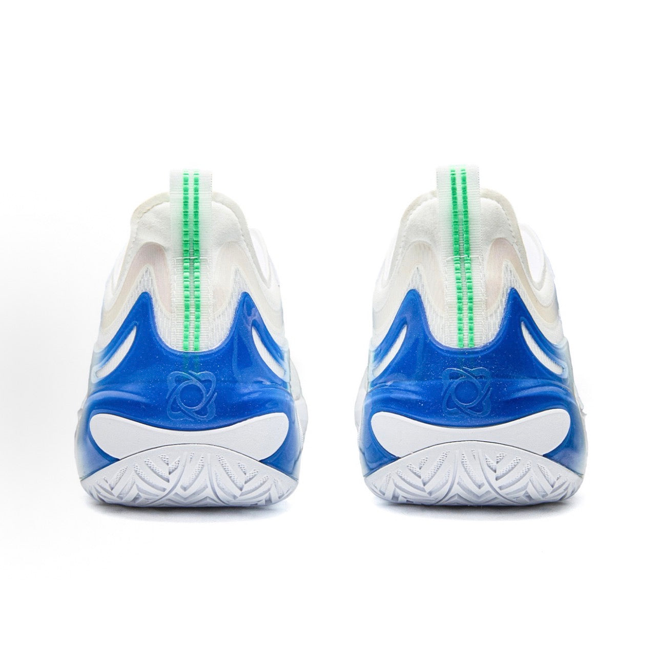 ANTA ZAP 4 White/Blue 背面ヒールペア