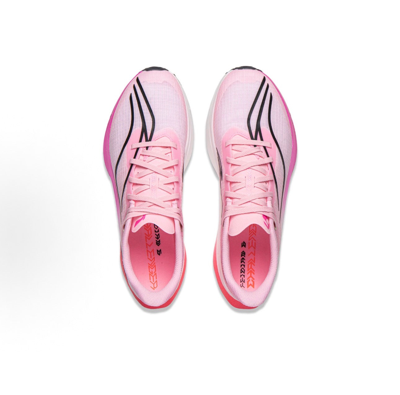 Li-Ning Feidian 6C ピンク 上面ペア