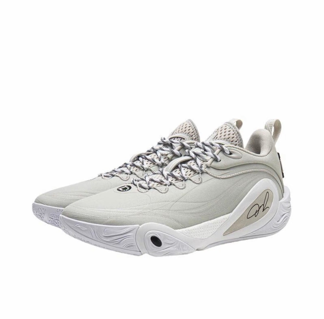 新品LIーNING WOW 1 リーニン　Dloグレー　US9.5 LI-NING DLo 1「Cool Grey」ディーロ1 ラッセル グレー バッシュ