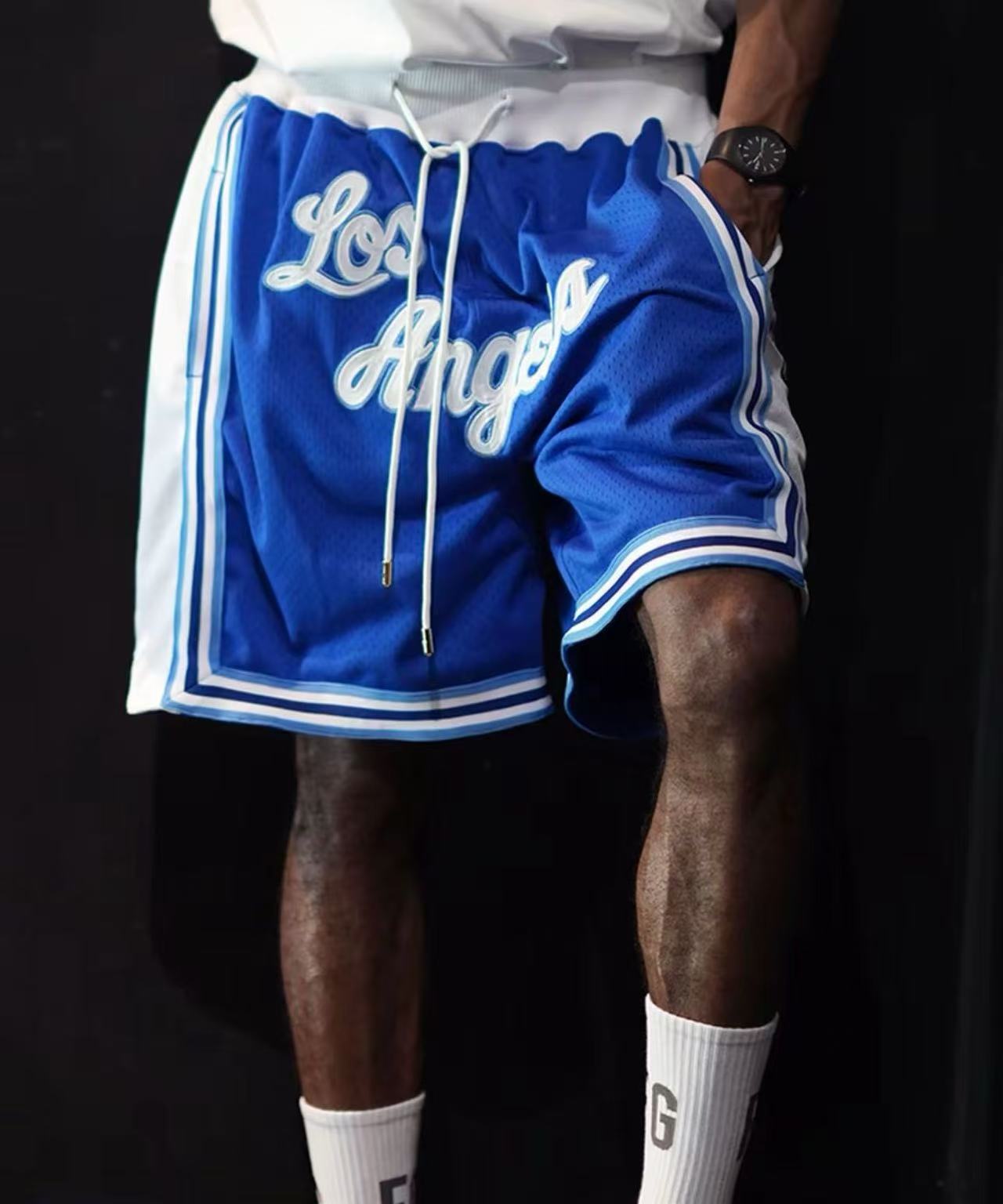 Just Don バスケットショットパンツ「Lakers」