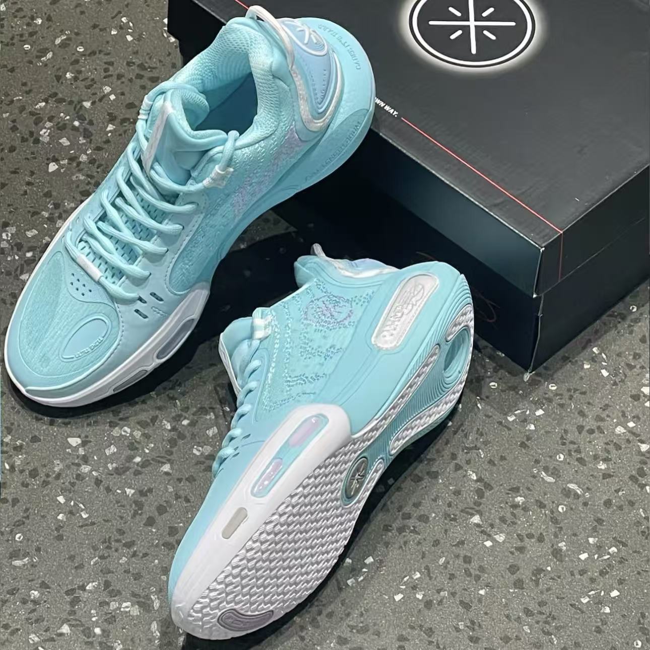 LI-NING Wade Shadow 7 「ミント」 バスケットボールシューズ