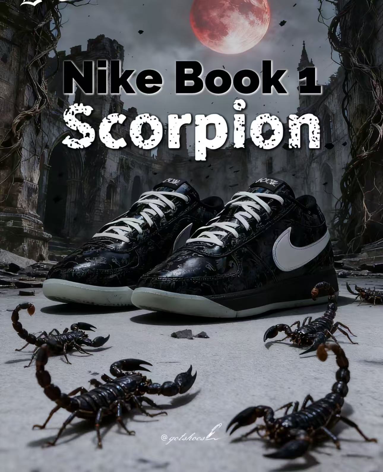 Nike BOOK 1 “Scorpion” ブック１ ハロウィーン メンズスニーカー バスケットシューズ IM7616-001