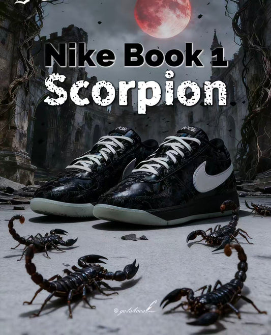 Nike BOOK 1 “Scorpion” ブック１ ハロウィーン メンズスニーカー バスケットシューズ IM7616-001