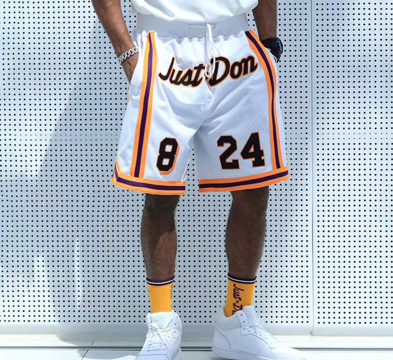 Just Don バスケットショットパンツ「Lakers」