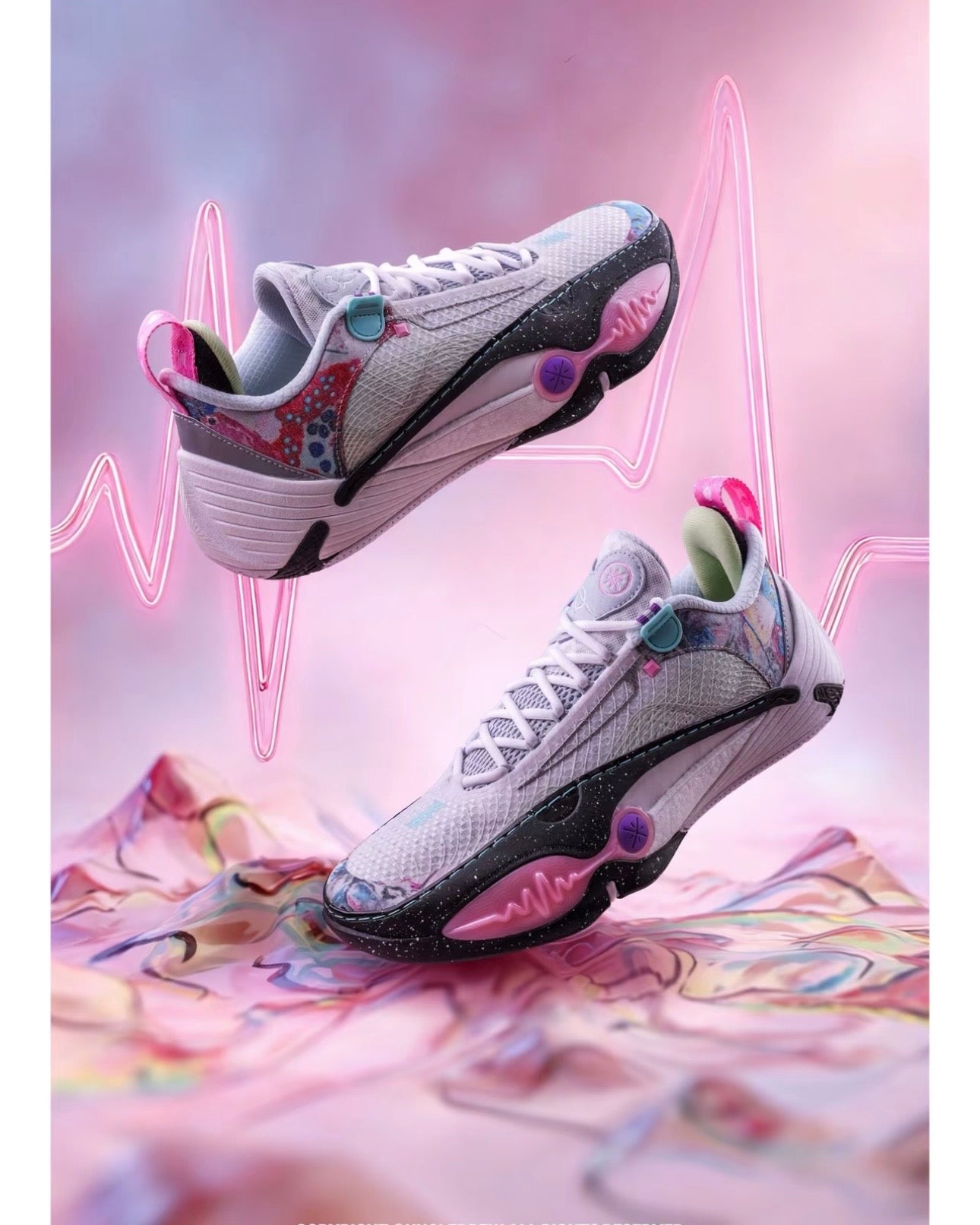 ウェイド All City 14 Surreal シュール バッシュ ホワイト マルチカラー 側面
