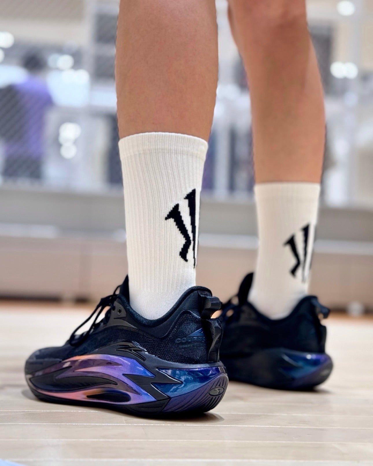 ANTA Shock Wave 7 Pro "Dark Matter" アンタ バスケットシューズ ダークマター 112531126-3