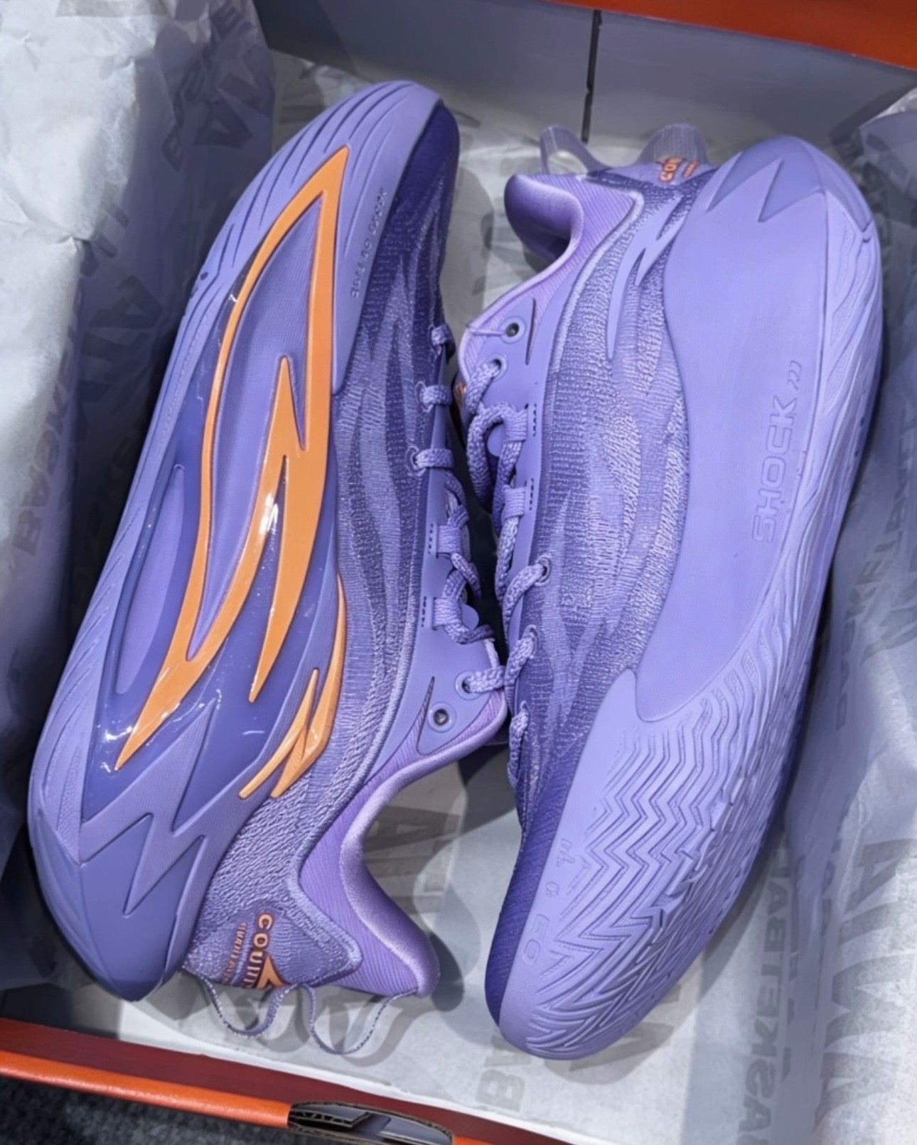 ANTA Shock Wave 7 Pro "Purple/Orange" アンタ 狂潮7 Pro パープル・オレンジ 112621616S-2