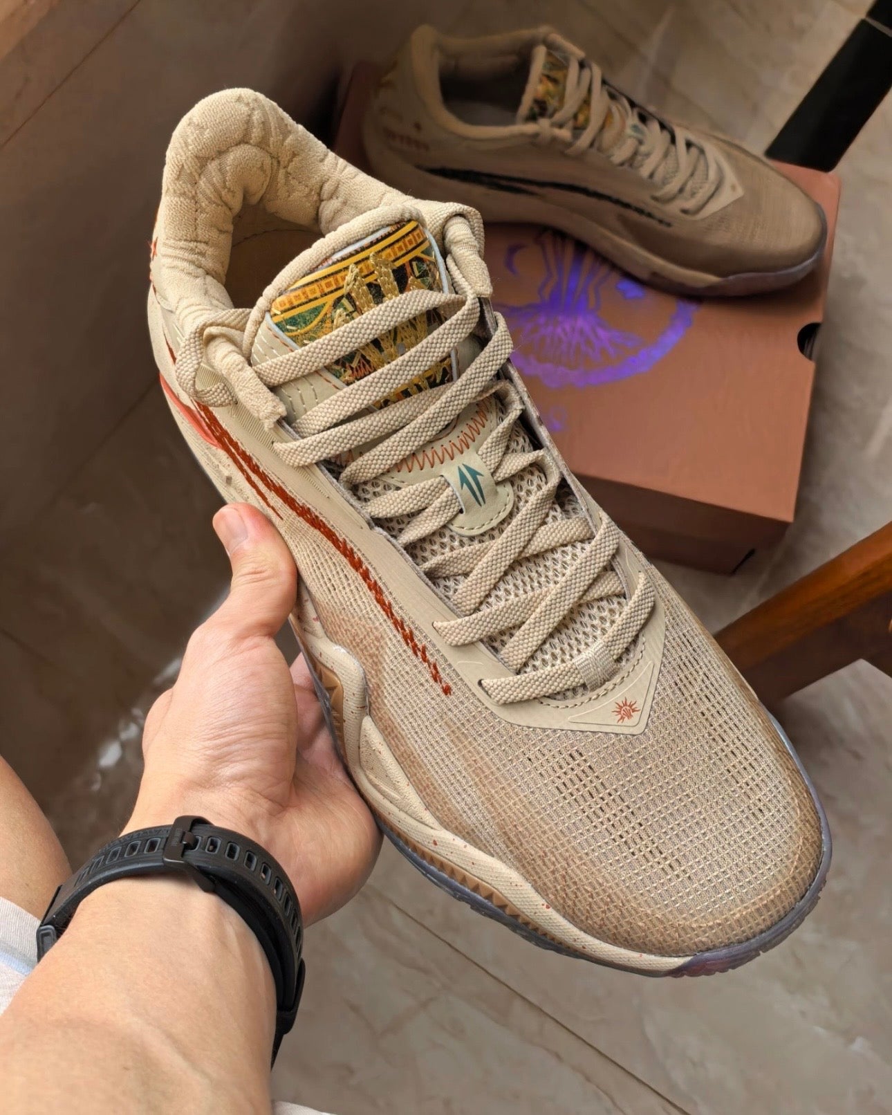ANTA KAI 3「Mastery」アンタ カイ3 タン ベージュ バッシュ - SNKRXXX