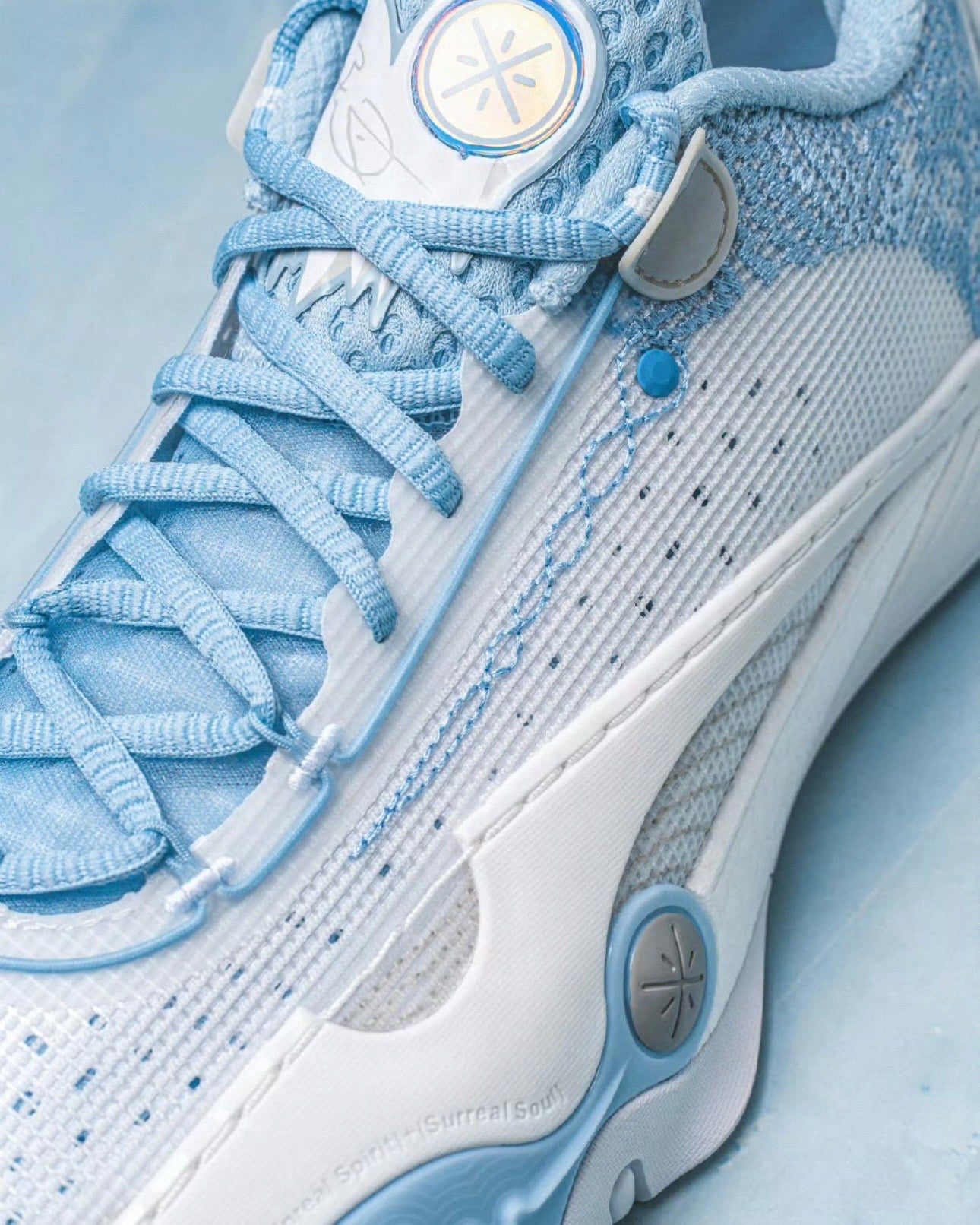 LI-NING Wade All City 14 Cold Blood アッパー ディテール ウェイドシグネチャー