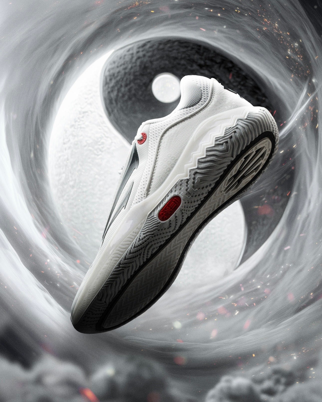 ANTA KAI 2 SPEED Tai Chi ヘリンボーン ラバーアウトソール ブラック グリップ