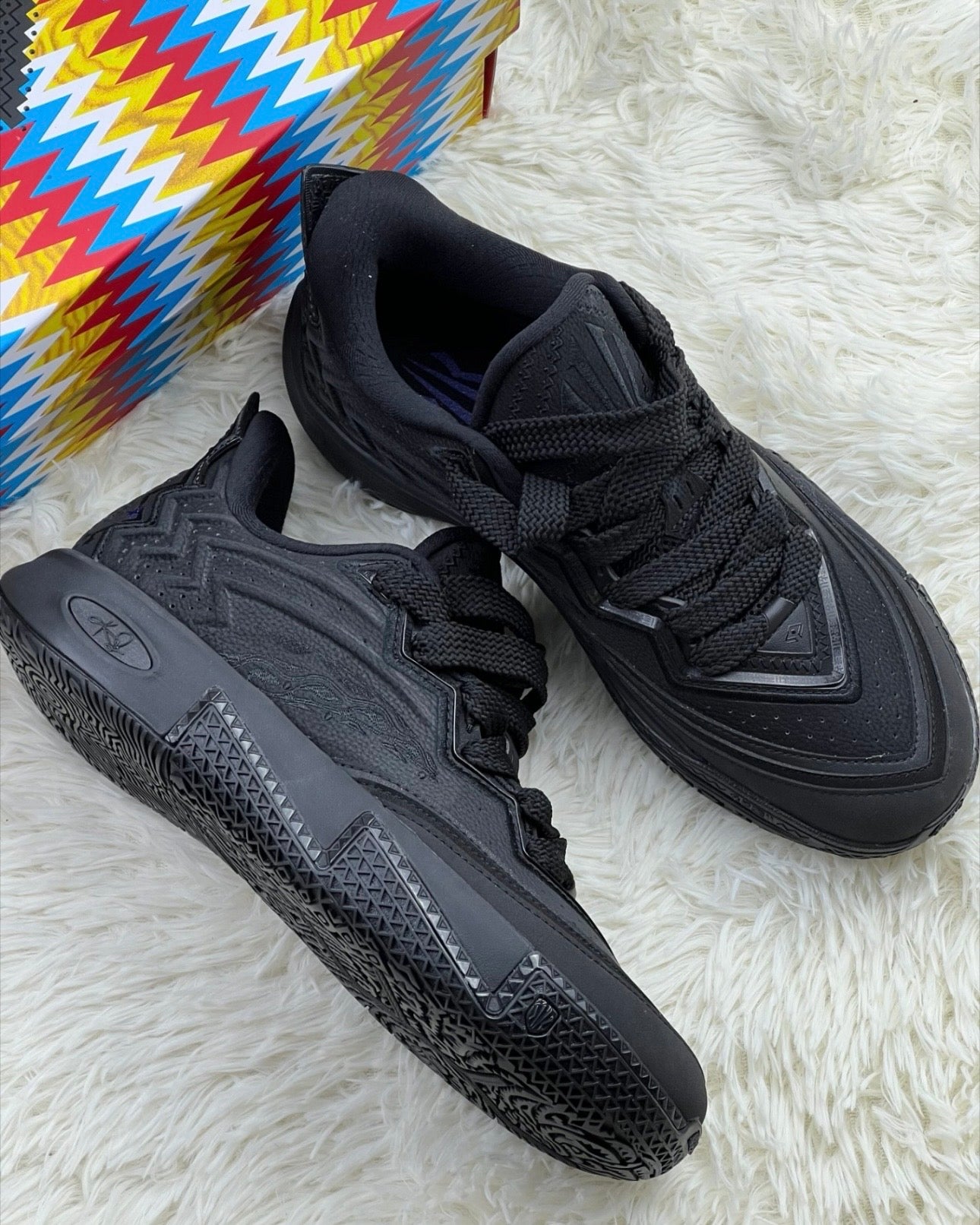 ANTA KAI 2 Black Agate Nitroedge 窒素注入フォーム 全掌クッション ブラック ミッドソール 接写
