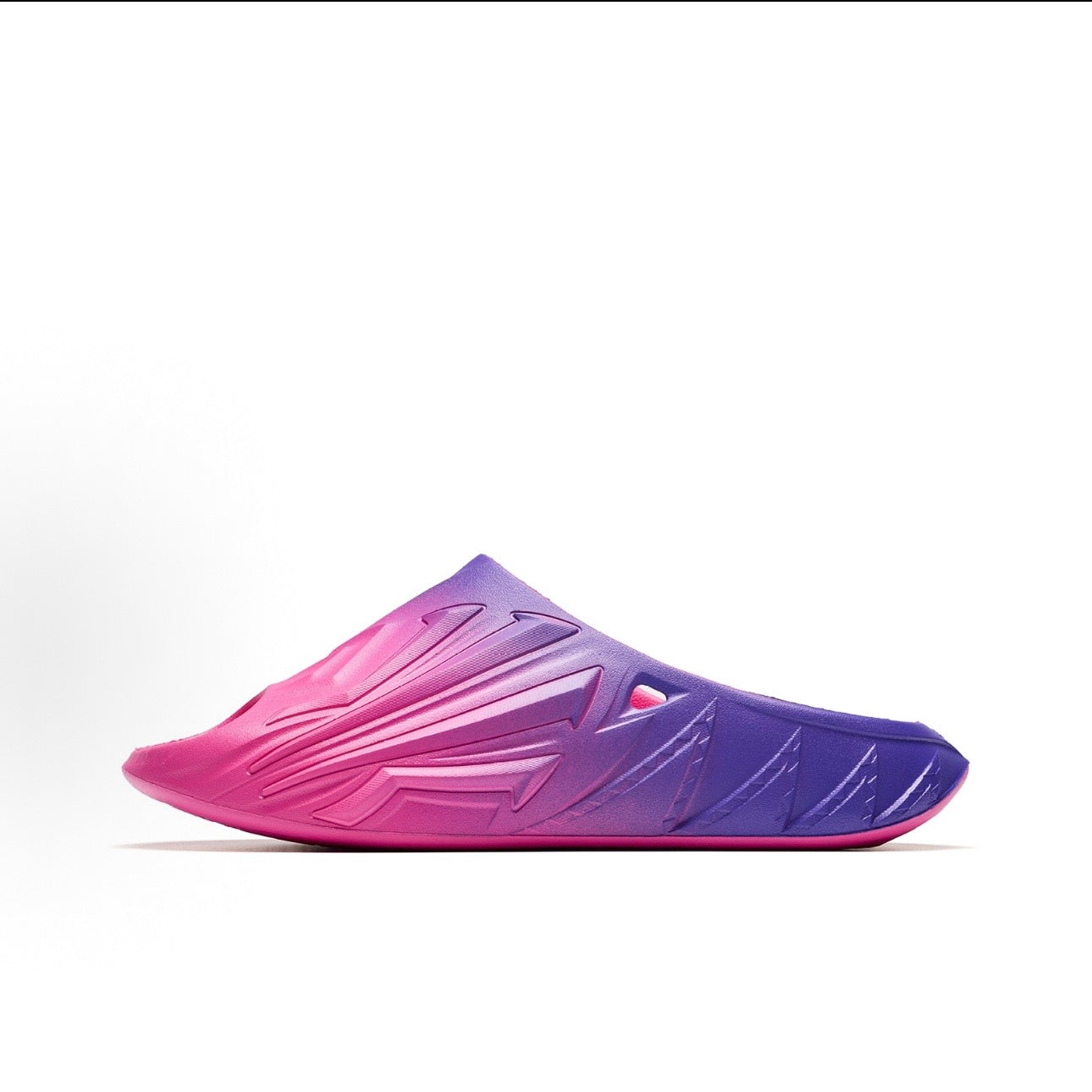 ANTA HELA SLIDE 2 Pink Purple ホットピンク パープル グラデーション EVAアッパー 接写