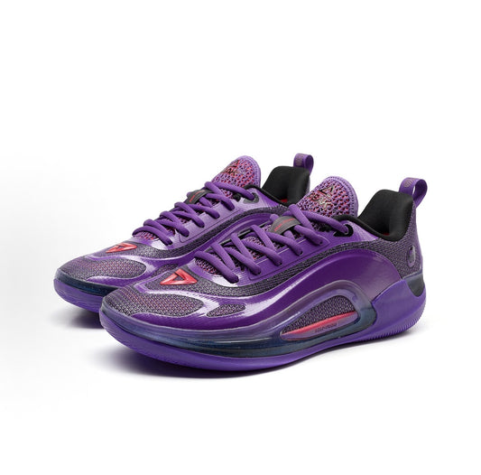 Peak AW4 Lakers Purple アンドリュー・ウィギンス バスケットボールシューズ パープル ブラック 側面