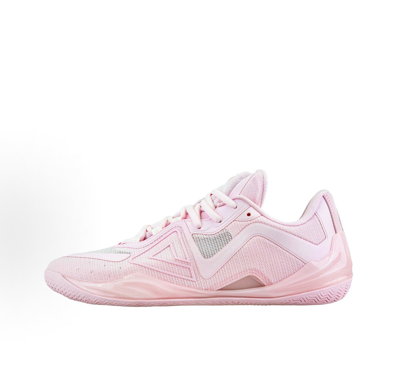 Peak TAICHI Unmatched Pink メッシュ TPUパネル 素材コントラスト ピンク 接写
