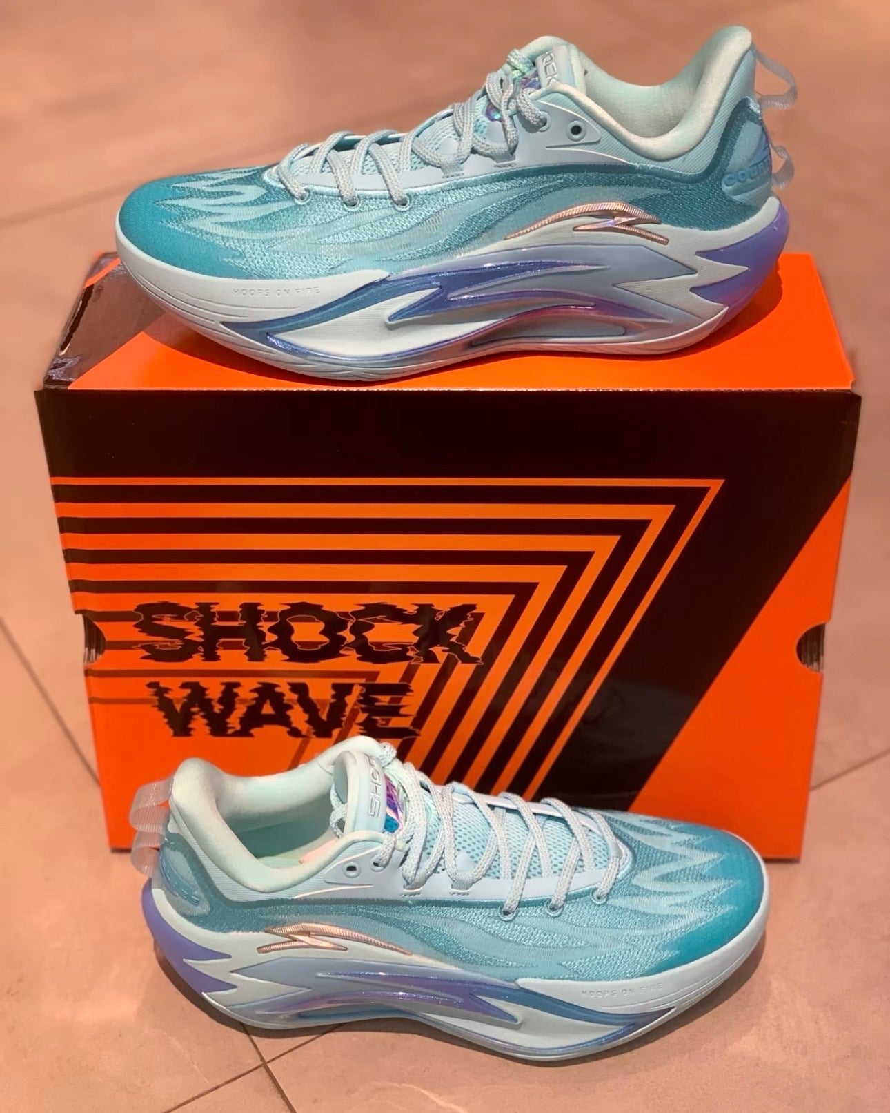 ANTA Shock Wave 7 Pro "Prince Blue"