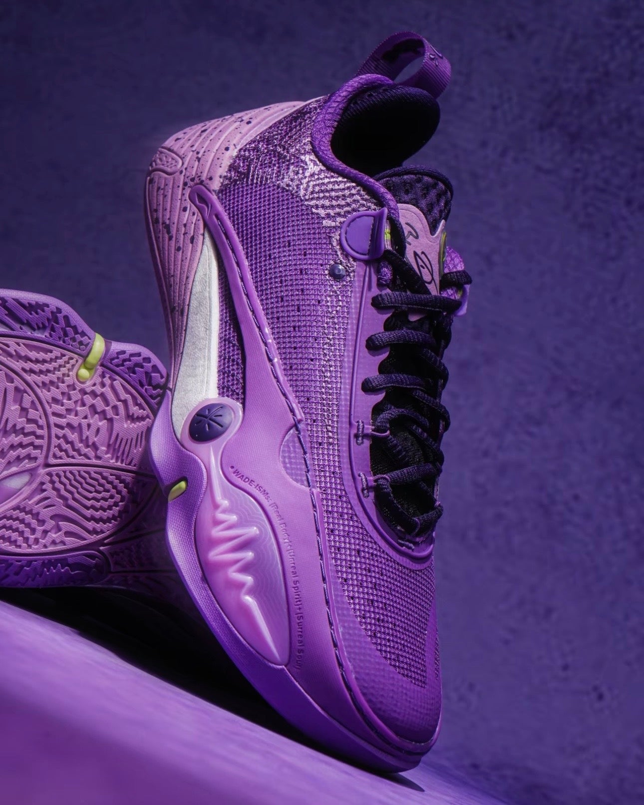 ウェイド All City 14 Violet パープル ラベンダー メッシュ テクスチャー 接写