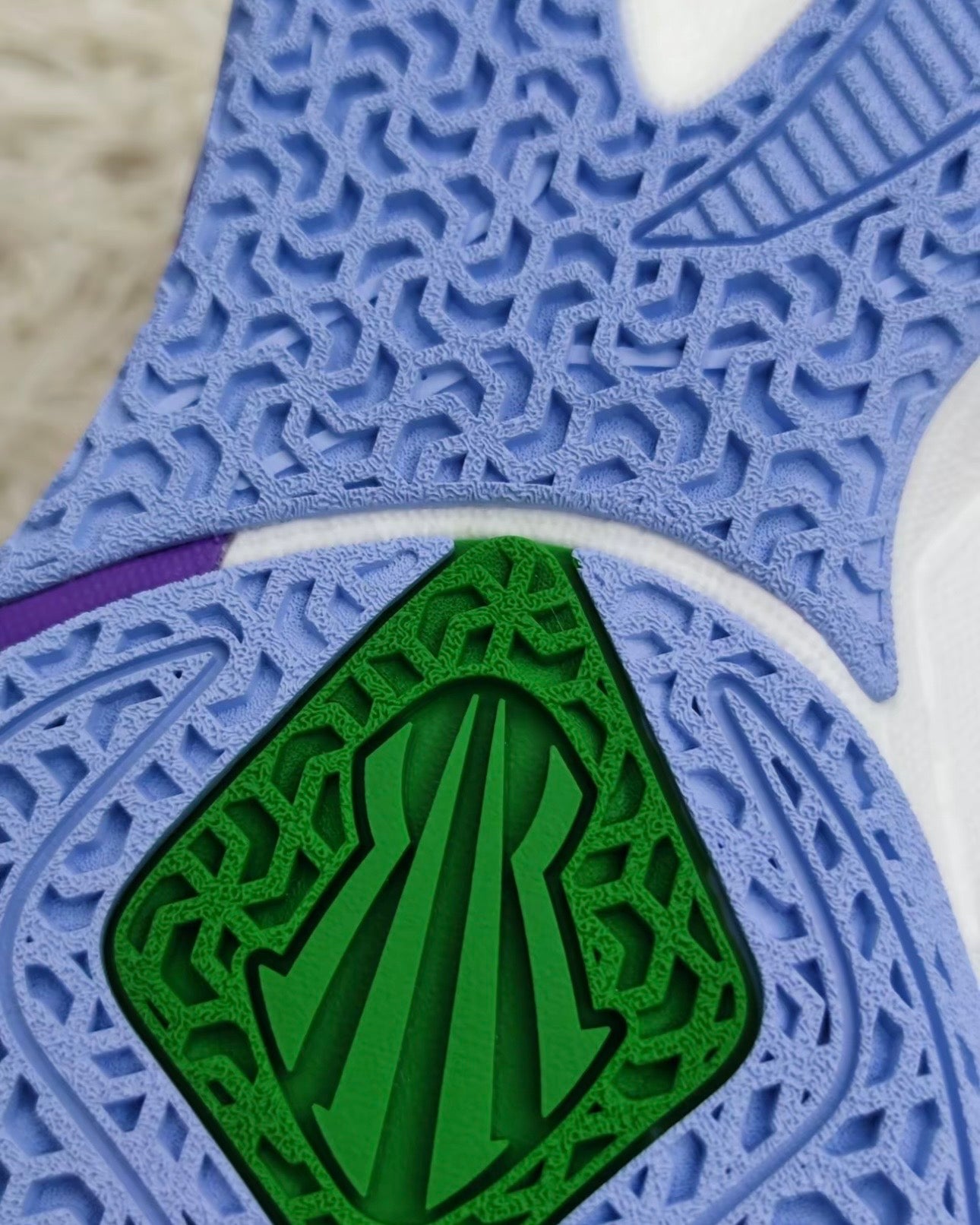 アンタ KAI 1 Fleur De Lis ラバーアウトソール グリップ パープル