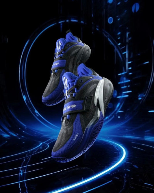 アンタ KAI 1 Blue Dynasty カイリー・アービング バッシュ ロイヤルブルー ブラック シルバー 側面
