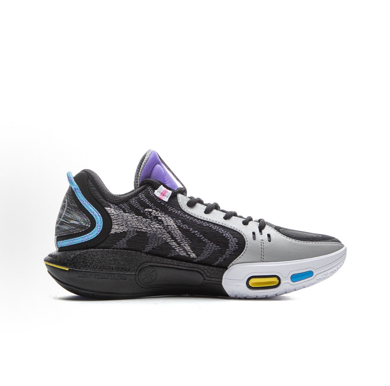 リーニン Wade Shadow 7 Team No Sleep BOOM LIGHT FOAM ULTRA ミッドソール ブラック 接写