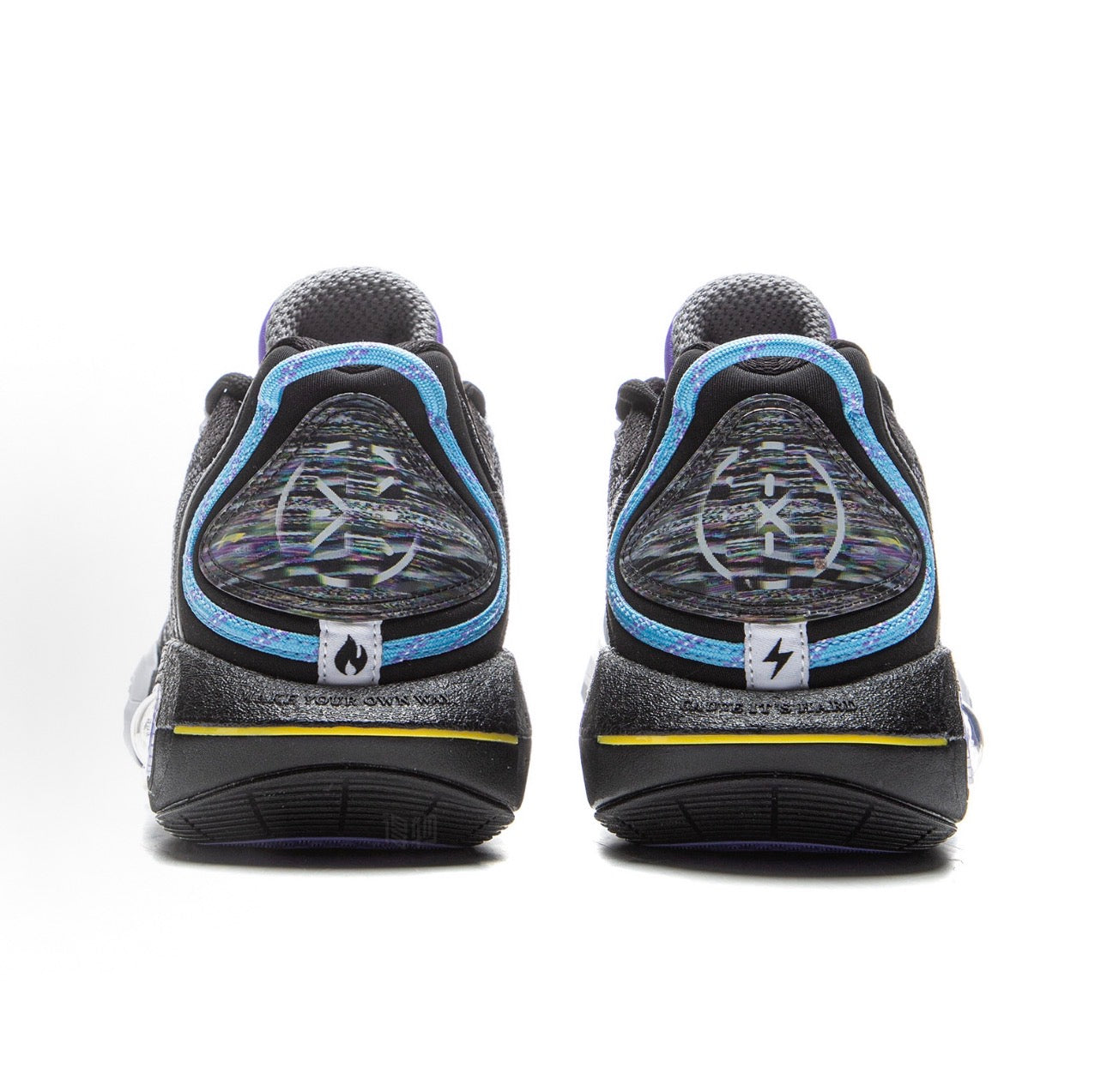 リーニン Wade Shadow 7 Team No Sleep MAKE YOUR OWN WAY CAUSE IT'S HARD ヒール 接写