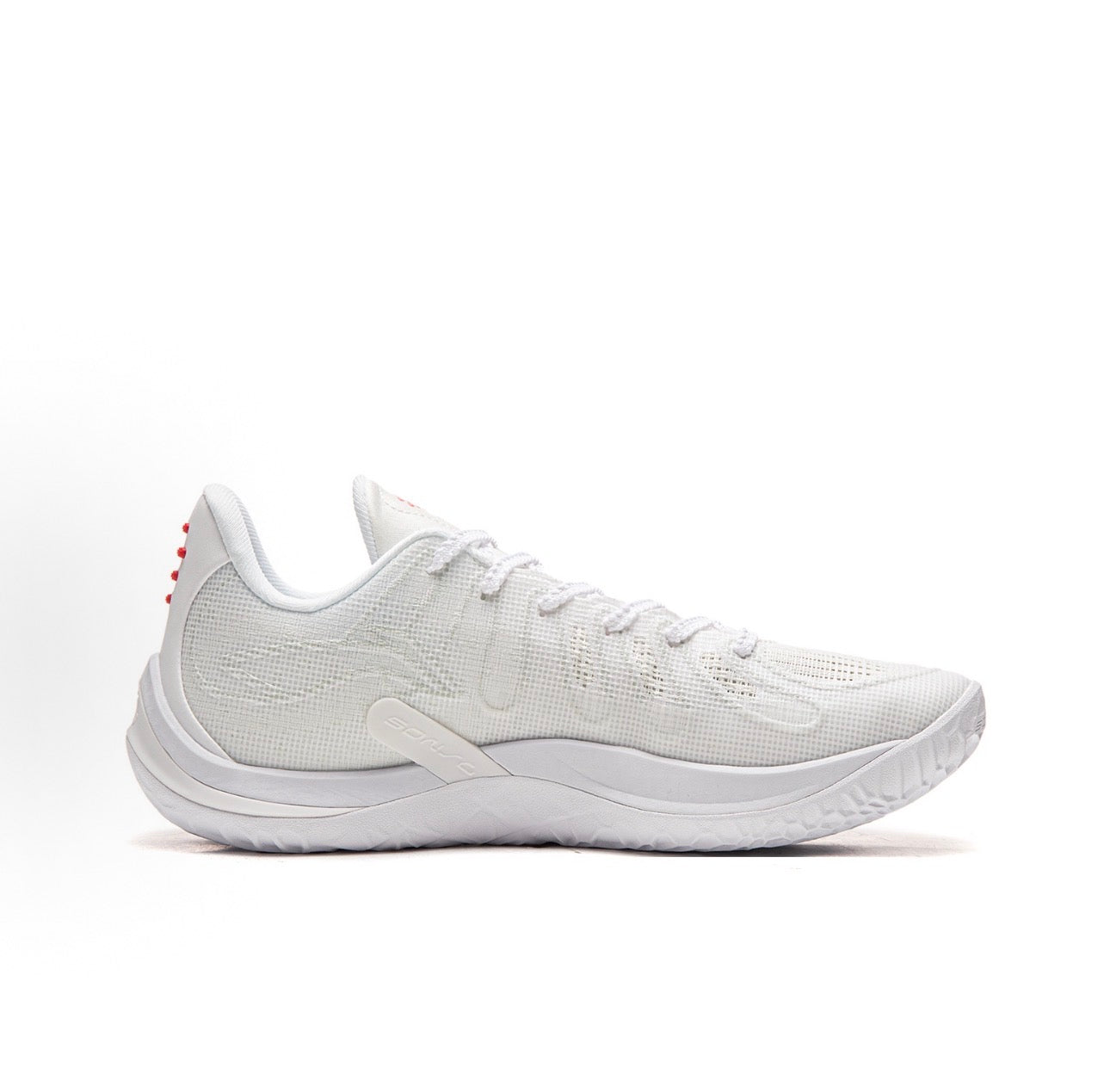 Sonic 14 White フルパームBOOM Lightfoam Ultra ミッドソール ホワイト 接写