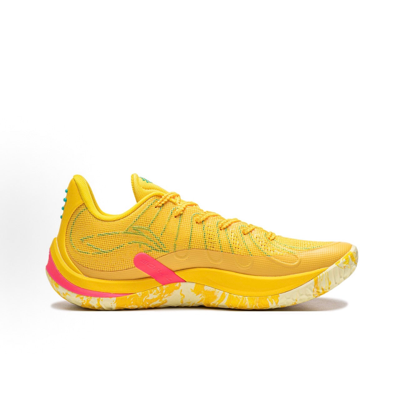 Sonic 14 Lemon フルパームBOOM Lightfoam Ultra オレンジ ミッドソール 接写