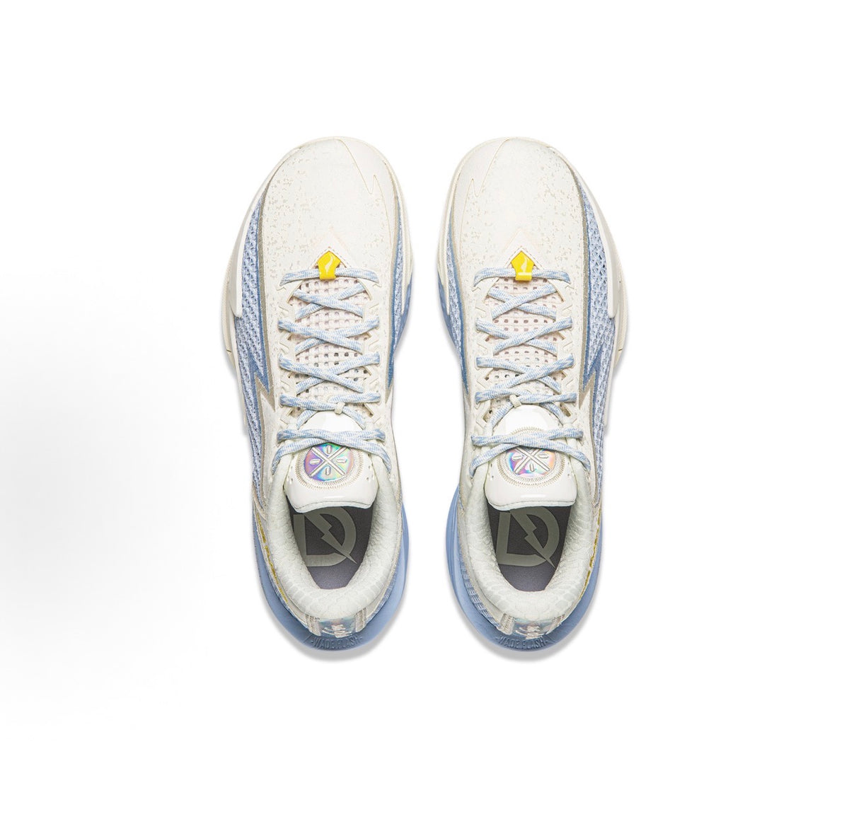 Tuff Flash Back Wade Flash 2「氷脈」バッシュ クリーム ブルー | フルレングスBOOM×TUFF RB 並行輸入 | SNKRXXX
