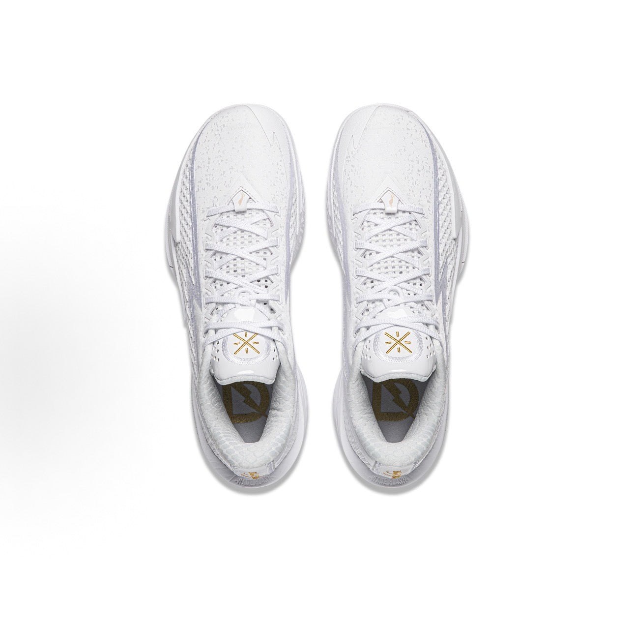 Wade Flash 2 白熱 フラッシュ パターン ホワイト アッパー 接写