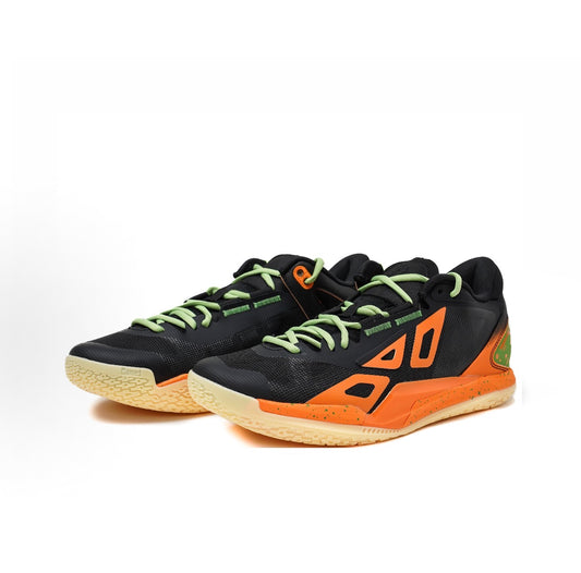 SPO Game1 Low Simba ブラック×オレンジ×グリーン 側面