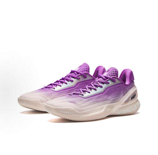 ANTA ZAP 3 White Purple クリーム×パープル グラデーション 側面