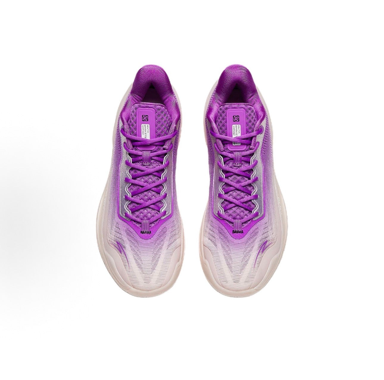 ZAP 3 White Purple パープル グラデーション アッパー 接写