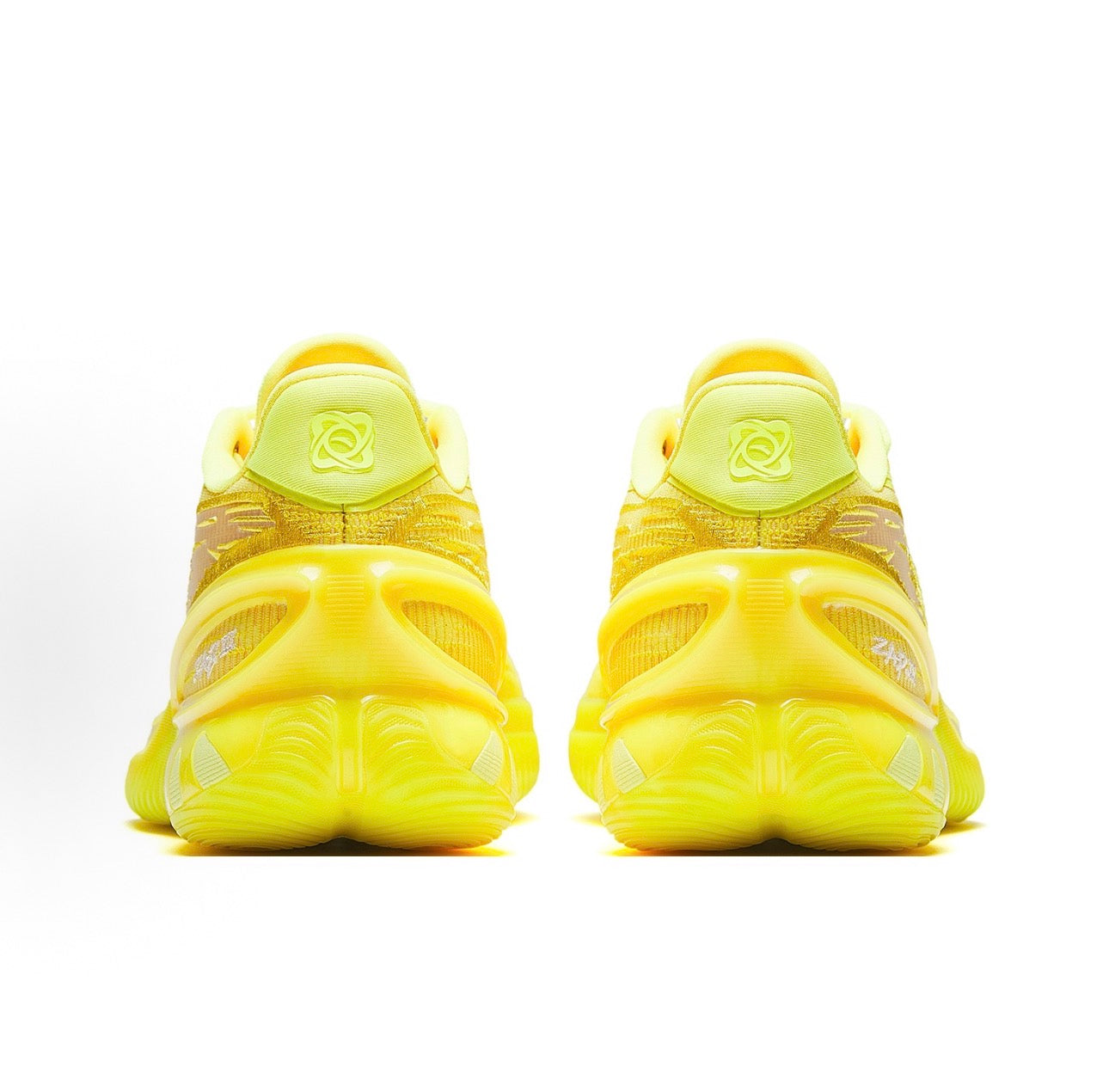 ZAP 3 Yellow ZAPロゴ ネオンイエロー サイドパネル 接写