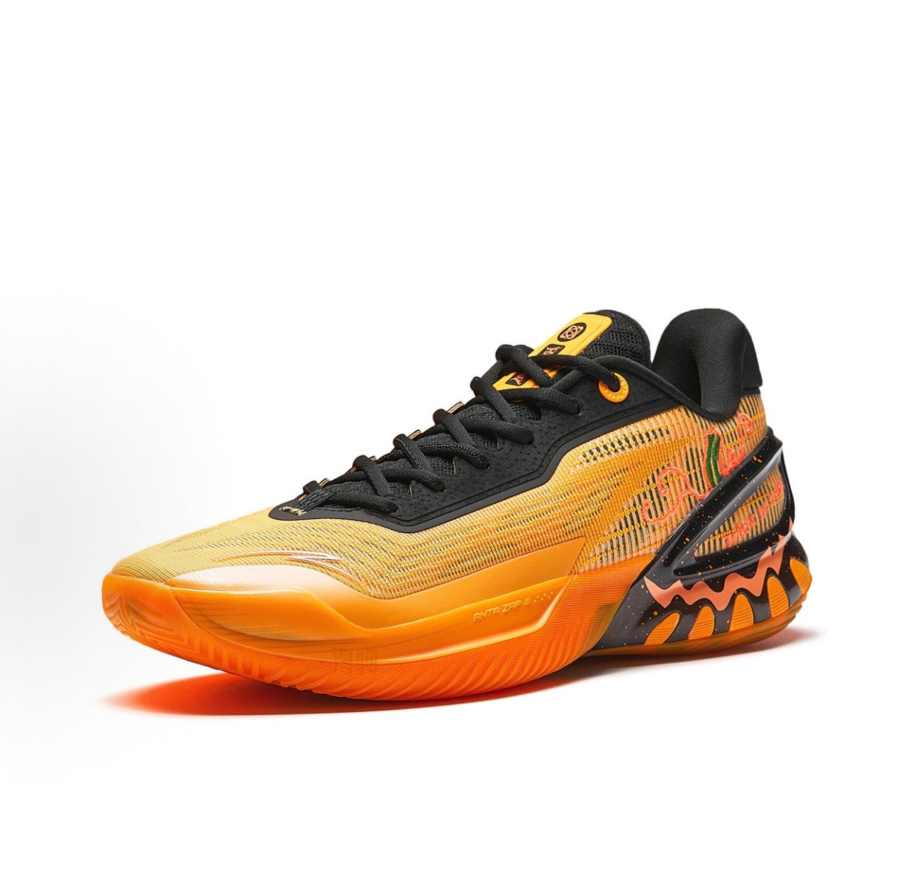 ANTA ZAP 3 Black Orange ブラック×オレンジ 側面