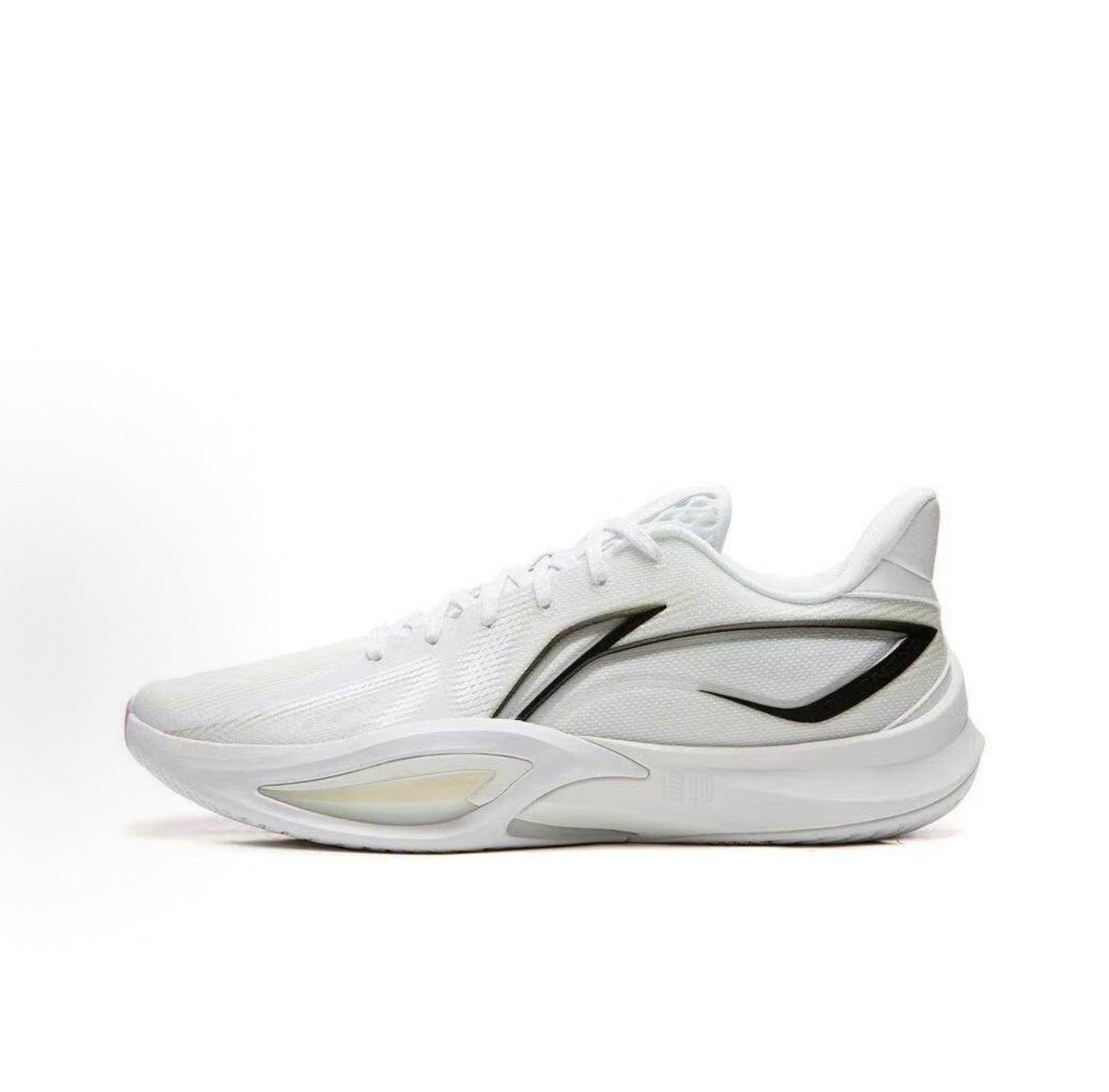 Li-Ning Shining 3 White オールホワイト 側面