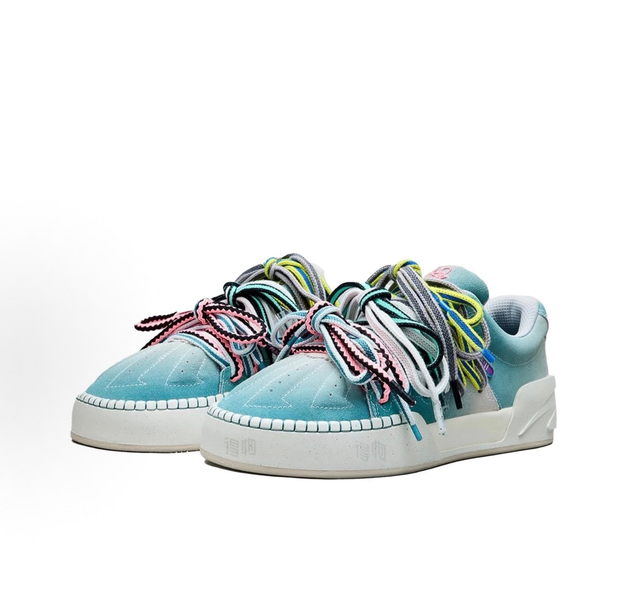 ANTA Hélà Style Roots Ombre Blue ターコイズ グラデーション 両足