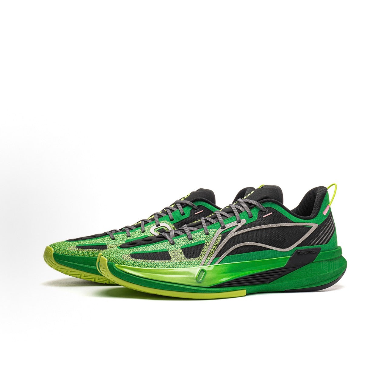 Li-Ning 超軽 2026 Dragonfly グリーン ブラック 側面