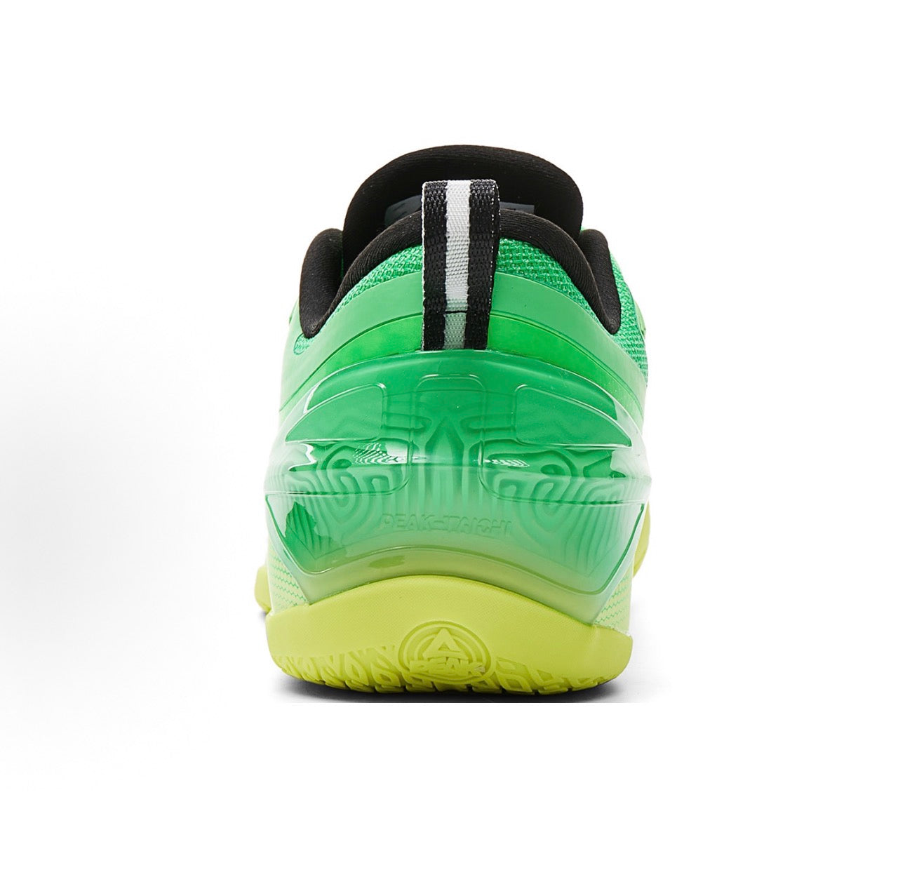 PEAK Taichi General Monk Irish Green 後方 グリーン 蛍光イエローソール
