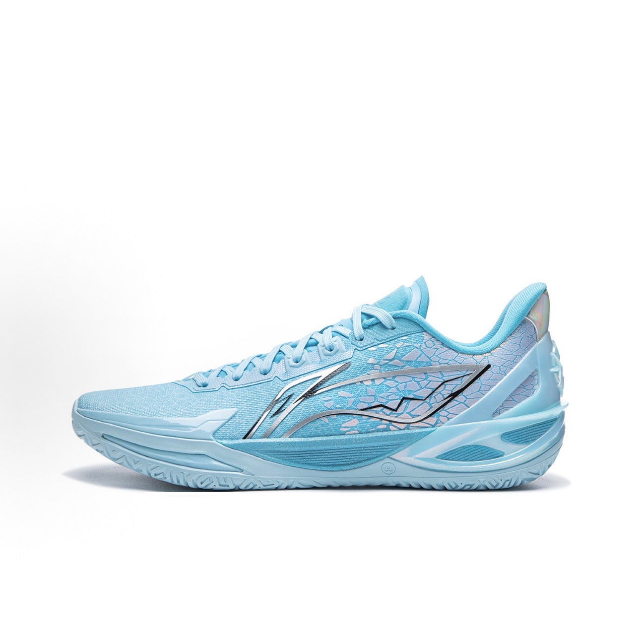 Li-Ning Liren 6 V2 Spirit Of The Earth 側面 亀裂テクスチャー Solid System
