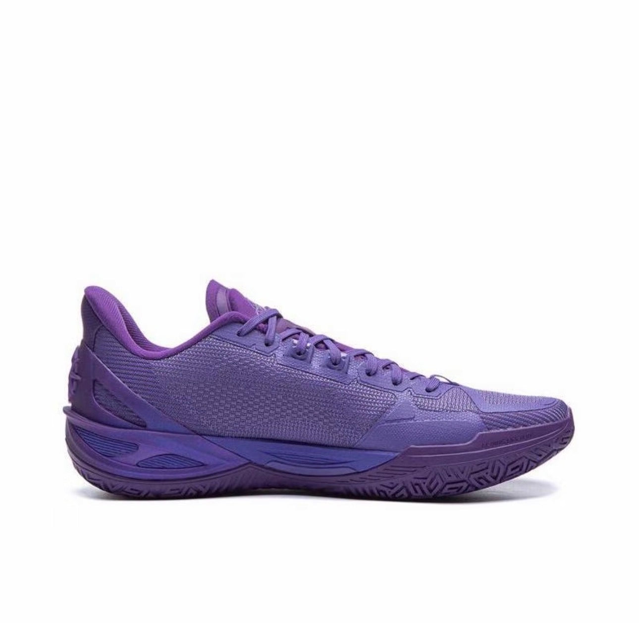 Li-Ning Liren 6 V2 Moon 斜め後方 ヒール ディープパープル
