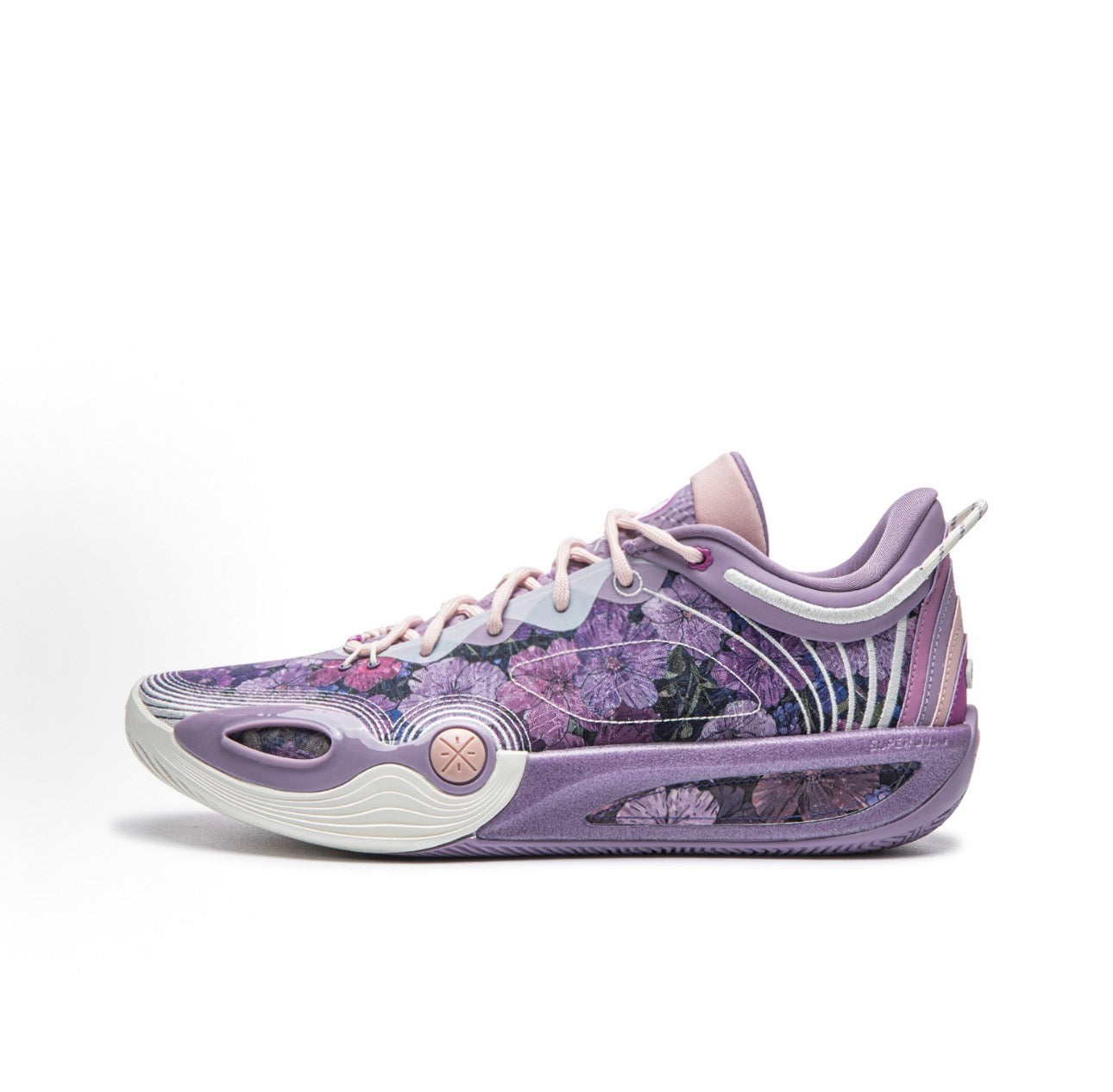 Li-Ning Wade All City 14 ENCORE Flower 側面 菊 牡丹 フローラル 超䨻
