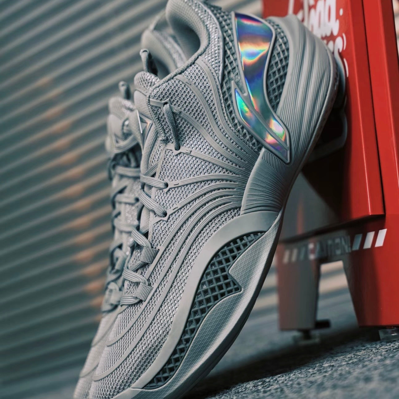 Li-Ning Jimmy Buckets 2 Space Cowboy 着用イメージ Jimmy Butler バトラー グレー
