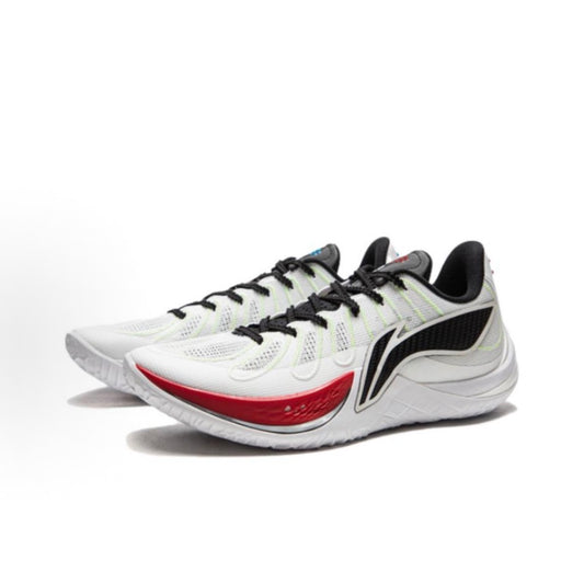 Li-Ning Sonic 14 レッド ブルー 斜め前方