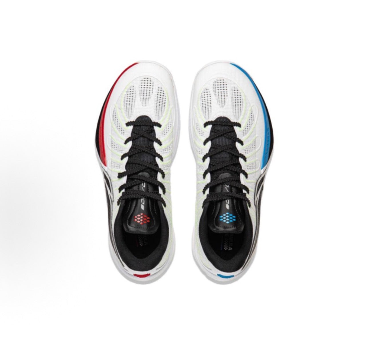 Li-Ning Sonic 14 レッド ブルー 上面ペア