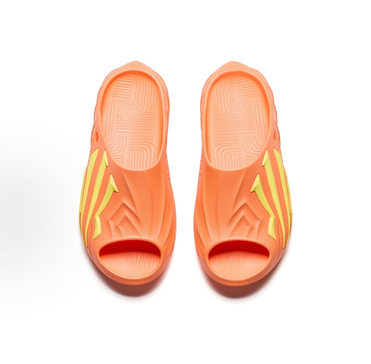ANTA KAI HELA SLIDE 2 Orange  オレンジ 上面 トップビュー ヘラスライド